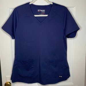 Grey's Anatomy Scrub Top + Spandex Stretch, Medium